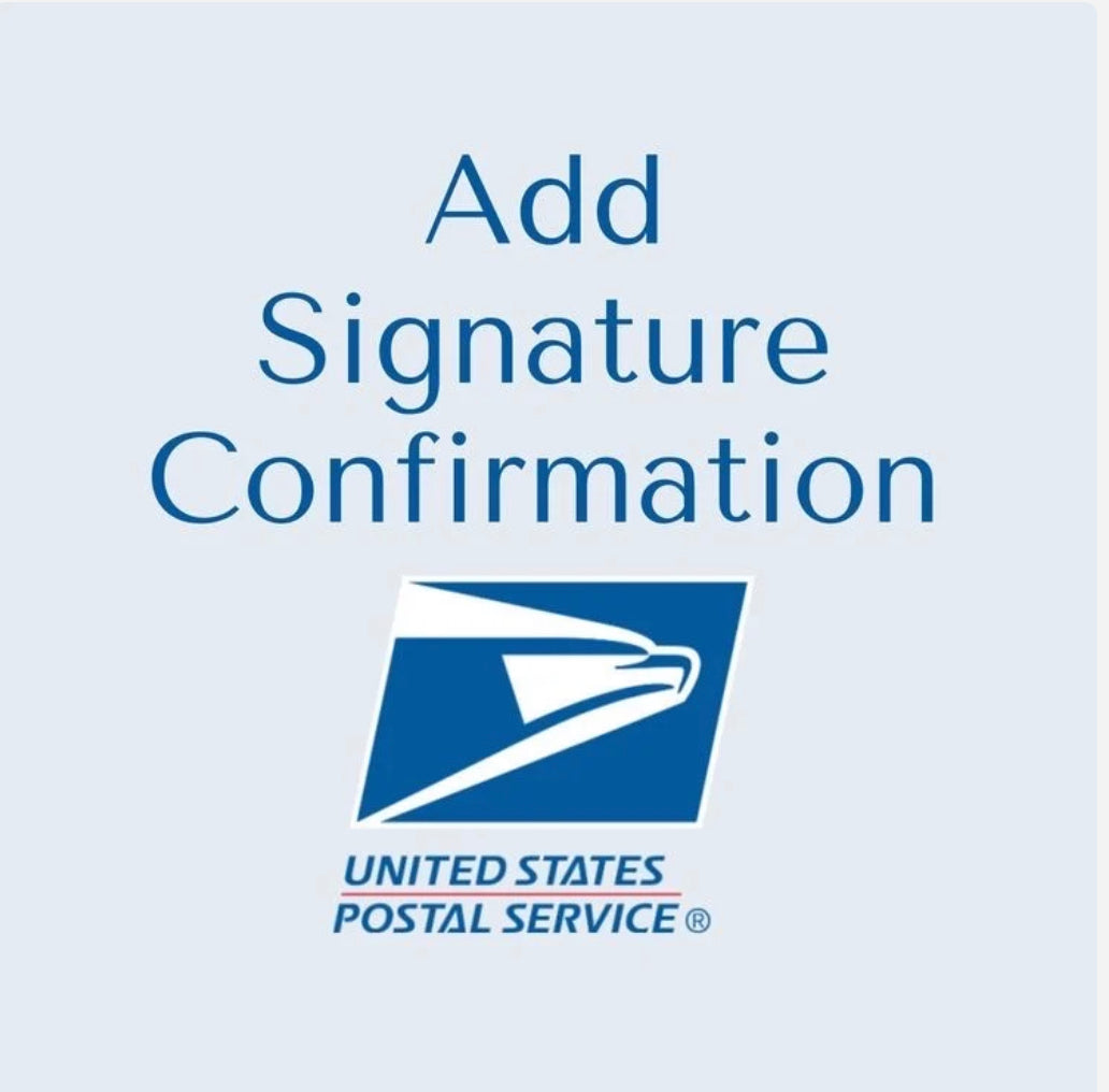 Signature confirmation